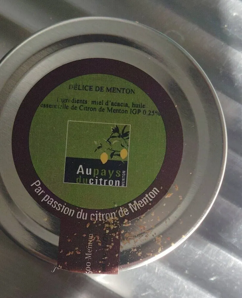 Miel citron