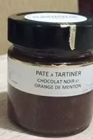 Pâte à tartiner Chocolat noir et orange de Menton