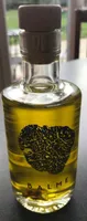 Preparation a base d'huile d'olive saveur truffe noire