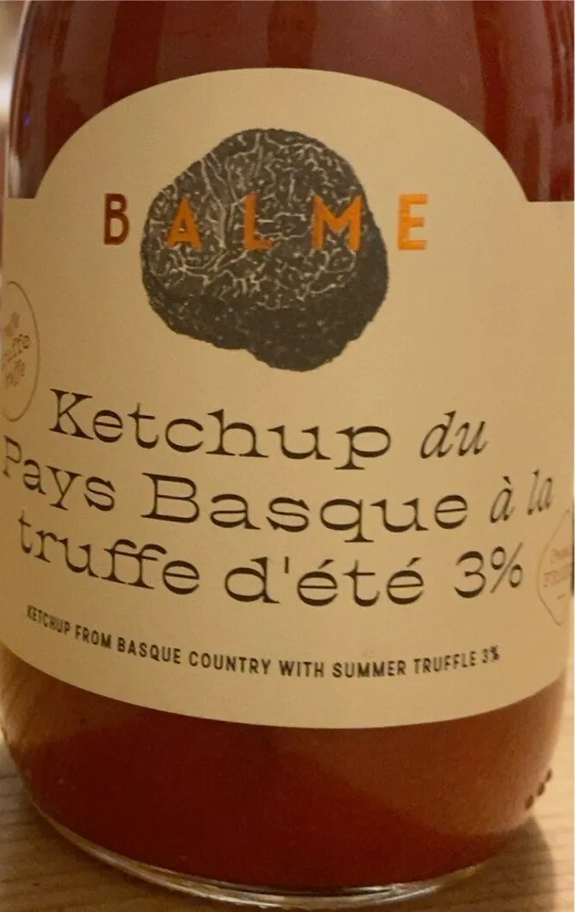 Ketchup du pays basque à la truffe d’été
