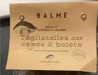 Tagliatelles aux cèpes et bolets