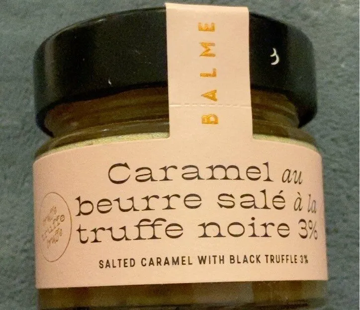 Caramel au beurre salé à la truffe noire