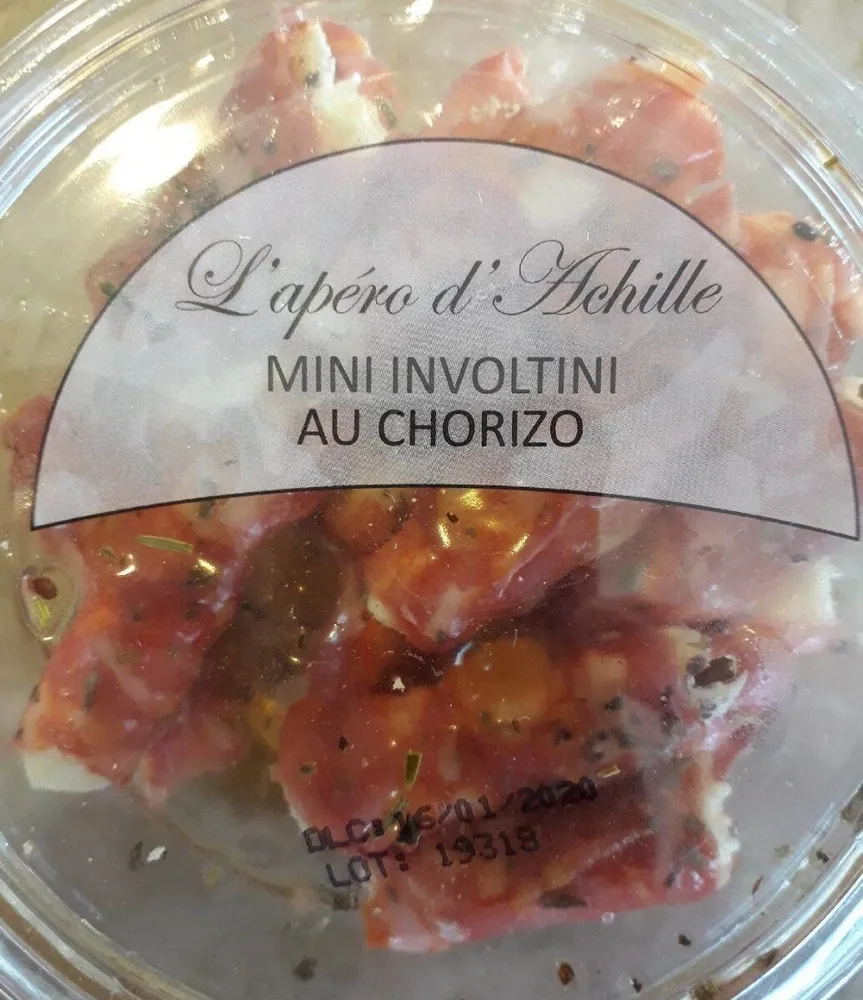 Mini involtini au chorizo