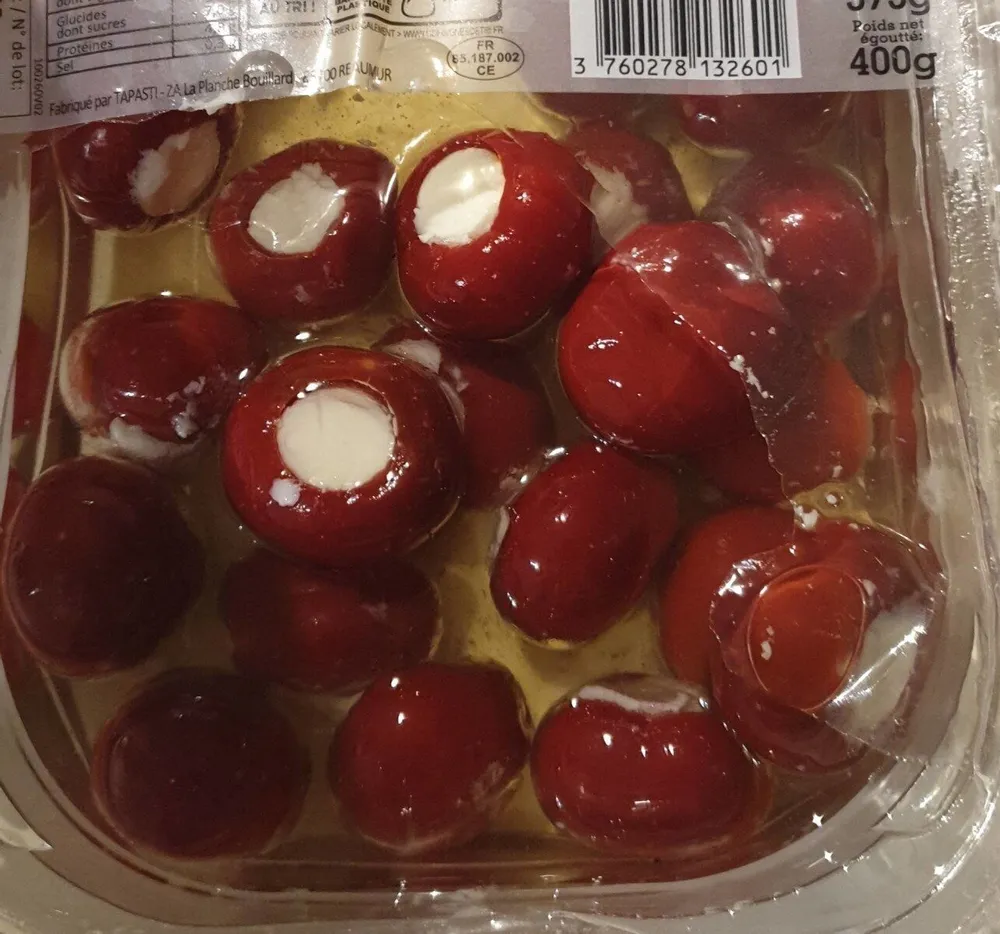 Poivrons farcis au fromage