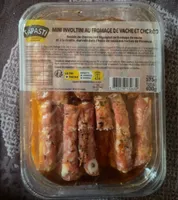 Mini involtini au fromage de vache et chorizo