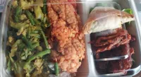 Indian lunch box vegetarien