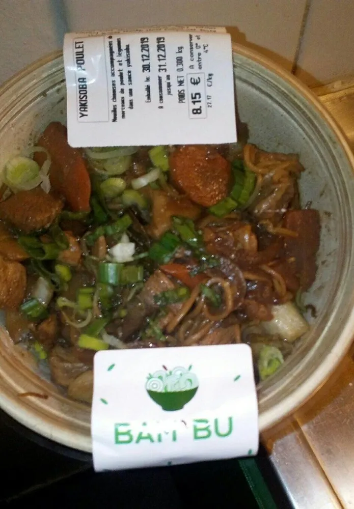 Yakisoba poulet