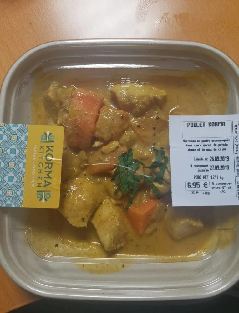 Poulet korma kitchen