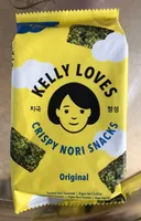 Crispy nori snack