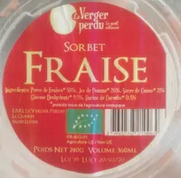 Sorbet fraise