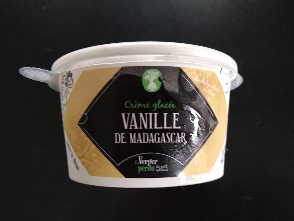 Crème glacée Vanille de Madagascar