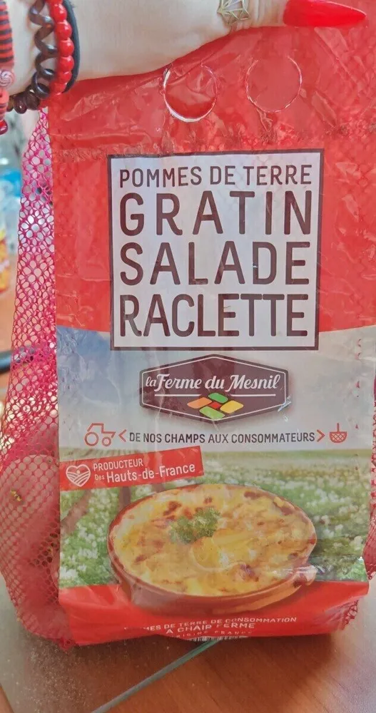 Pommes de terre GRATIN SALADE RACLETTE