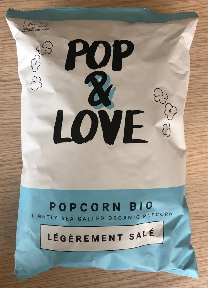 Popcorn légèrement salé Pop & Love