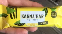 Super barre cacahuetes amandes cranberry