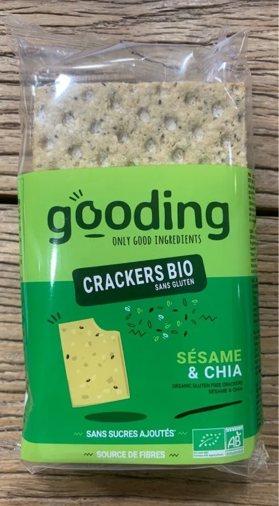 Crackers bio sans gluten