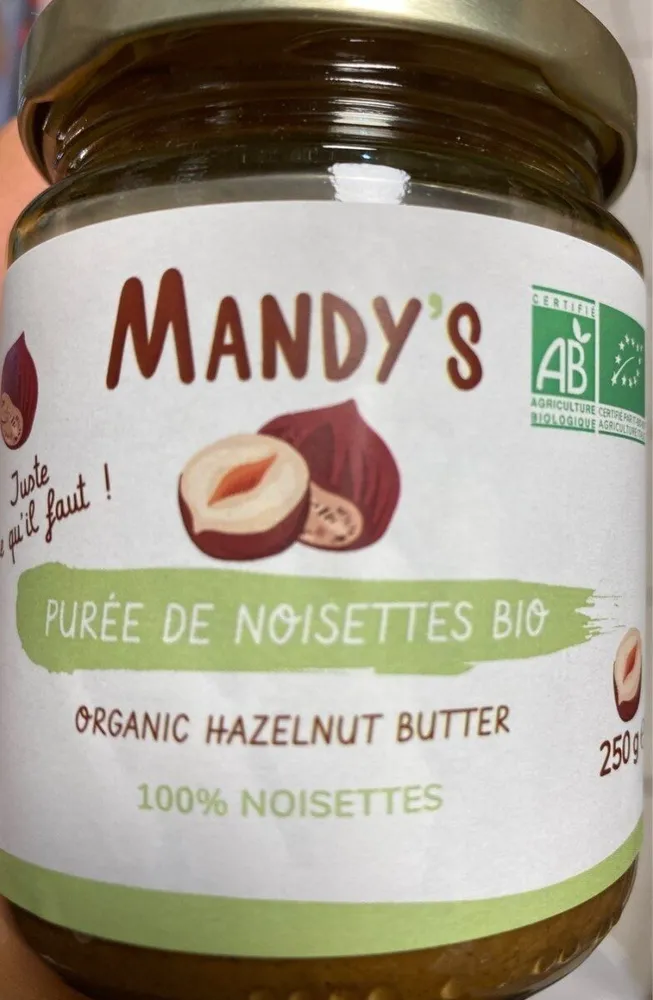 Purée de noisette bio