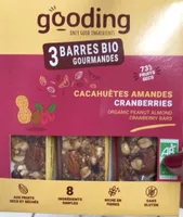 Barres bio gourmandes