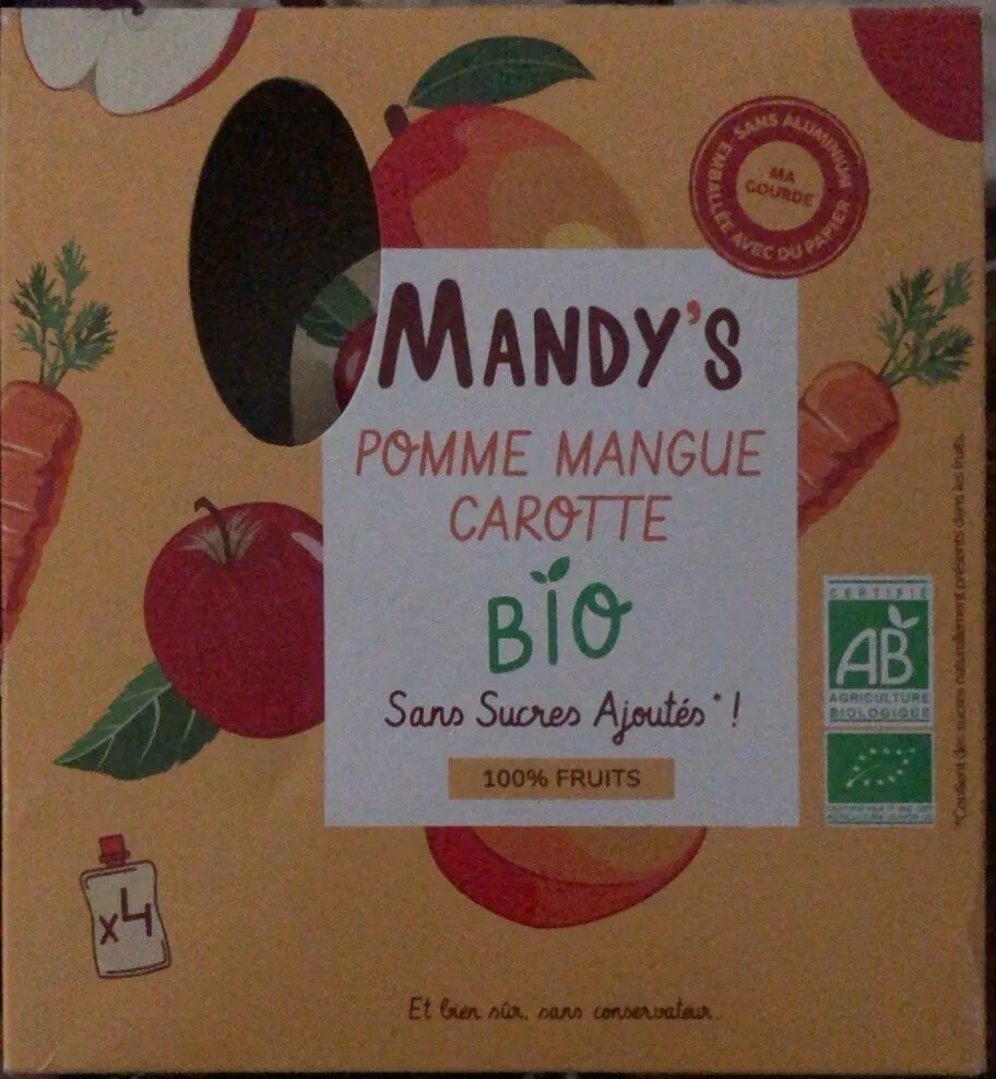Pomme Mangue Carotte BIO