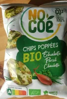 Chips Poppées Bio échalotes persil ciboulettte