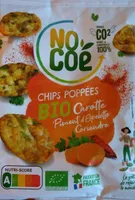 Chips Poppée Bio carottes piment d'Espelette