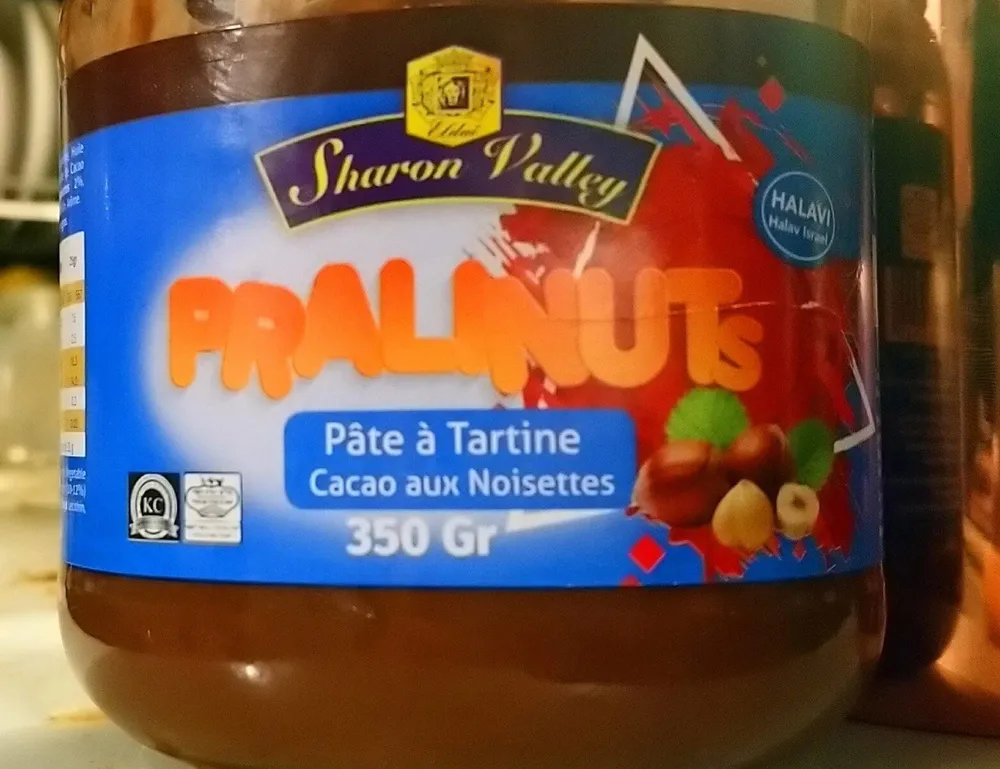 Pralinuts, Pâte à tartine, Cacao aux Noisettes