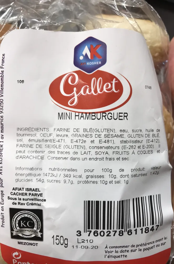 MINI HAMBURGER