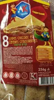 Crêpes chocolat et céréales croustillantes