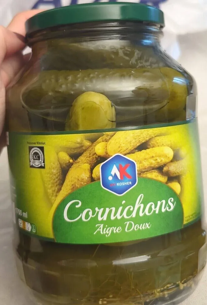 Cornichons aigre doux