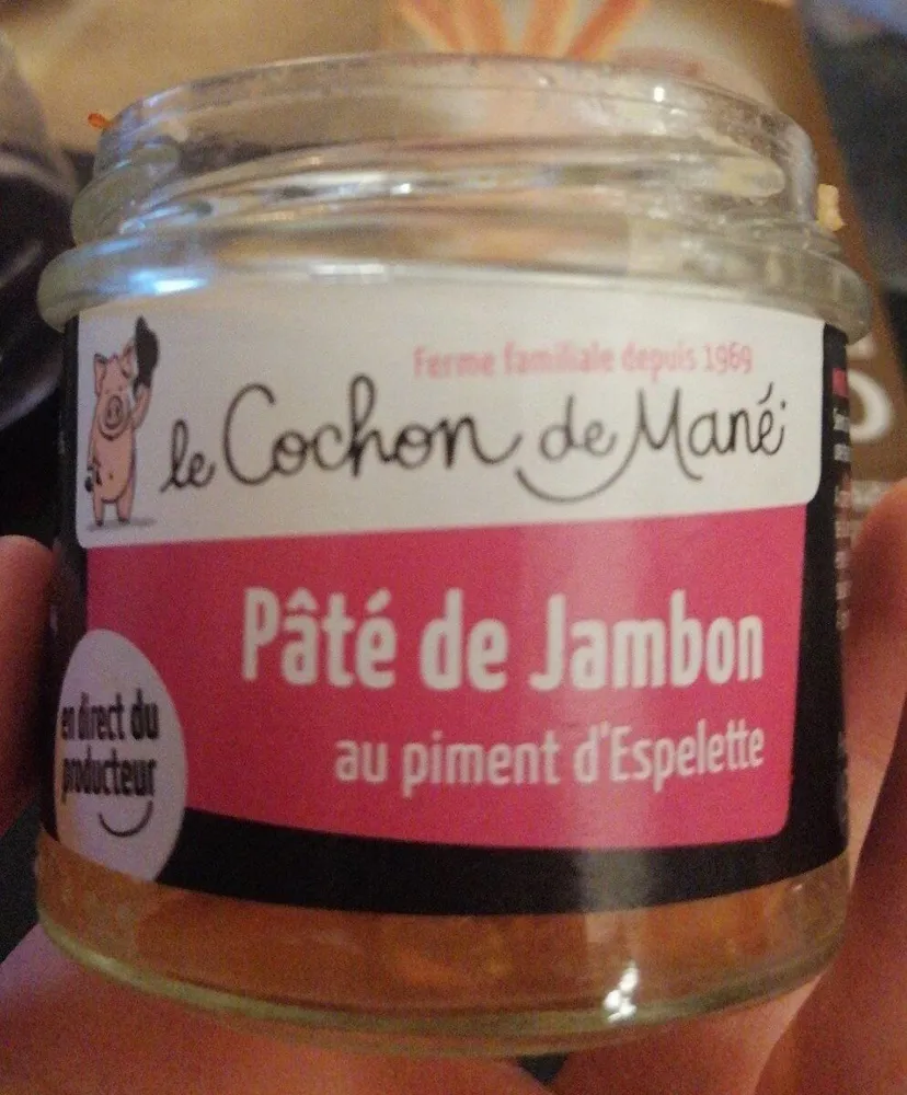 Pâté de jambon au piment d'Espelette