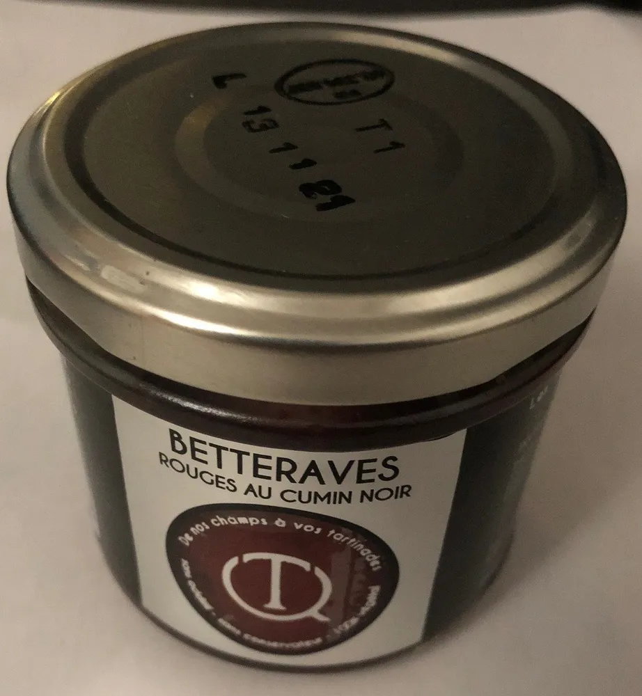 Betteraves rouges au cumin noir