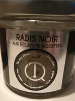Radis noir aux éclats de noisette