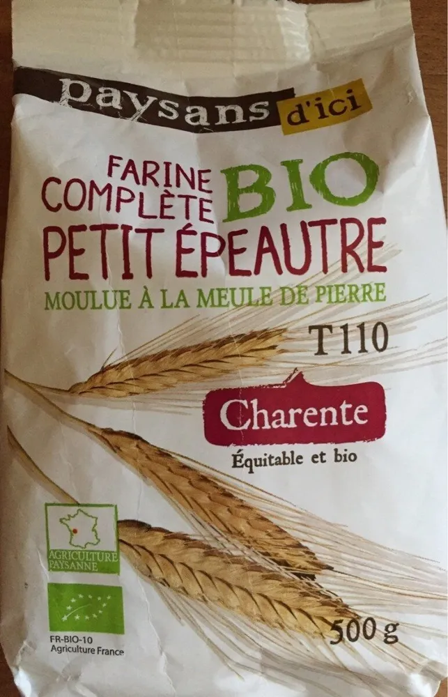 Farine complete Petit Epeautre