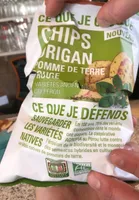 Chips origan pomme de terre rouge