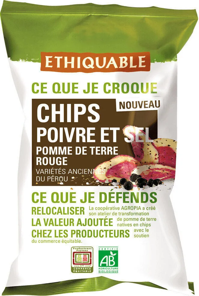 Chips Poivre et sel