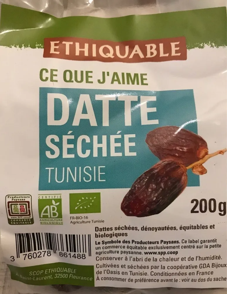 Datte séchée