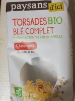 TORSADES BIO BLÉ COMPLET