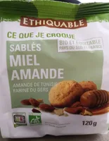 Sablés miel amande