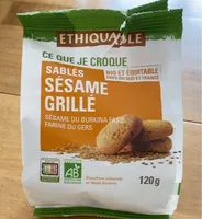 Sablés sesame grillé