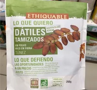 Dátiles tamizados