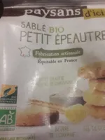 Sablés bio petit épeautre