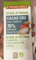 Cacao cru 70%