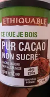 Pur cacao non sucré