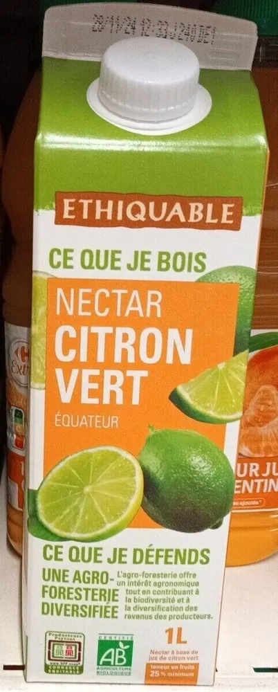 Nectar citron vert
