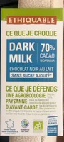 Dark milk 70 %