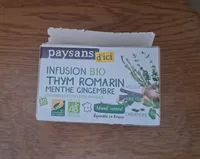 Infusion de thym romarin
