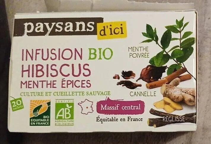 Infusion Bio hibiscus