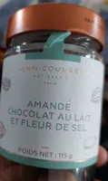 Amande chocolat au lait et fleur de sel