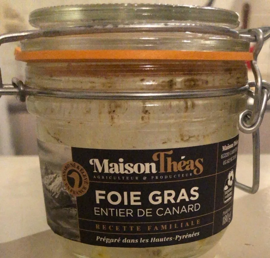 Foie gras entier de canard