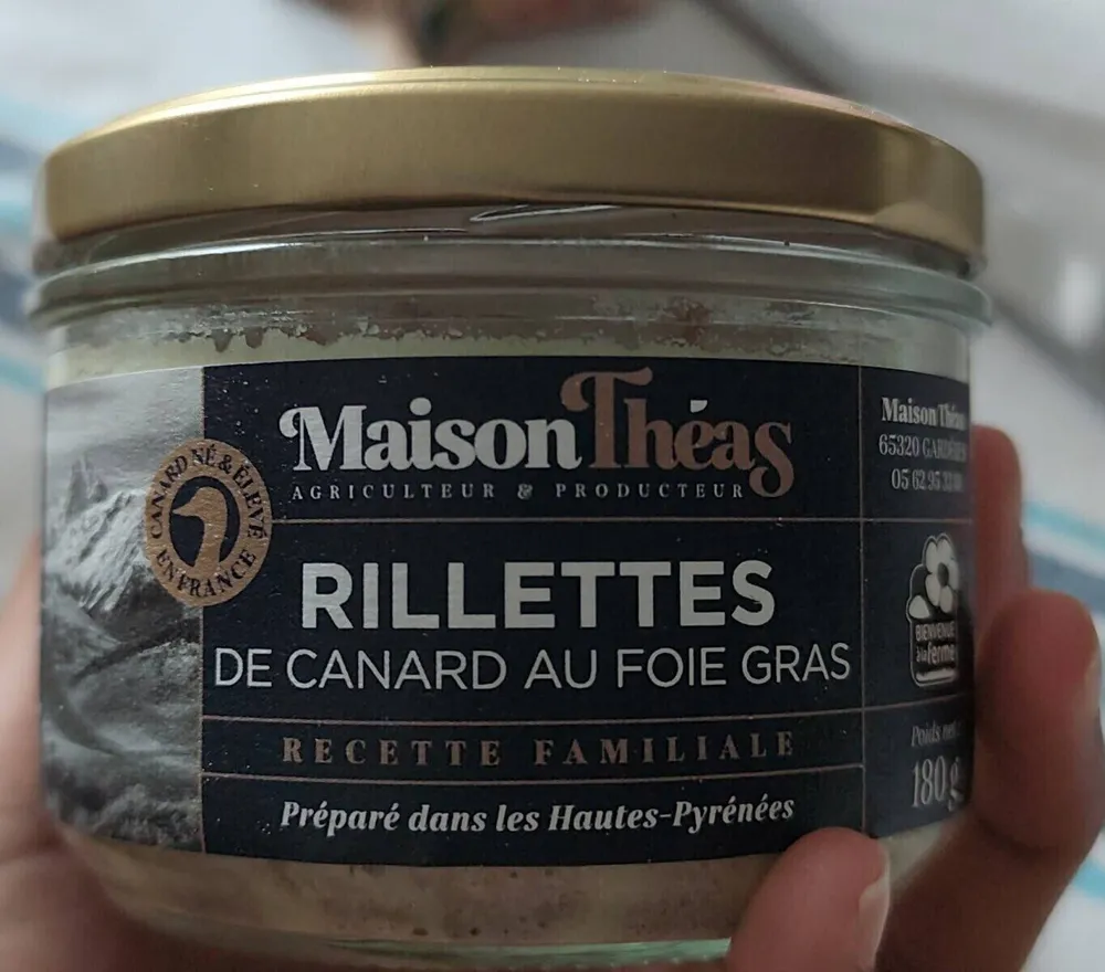 Rillettes au foie gras