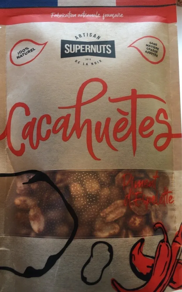 Cacahuètes au piment d'espelette